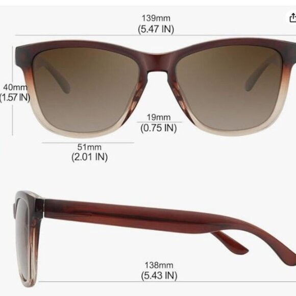 Polarized Sunglasses Trendy Classic Retro Designer Style main image 2